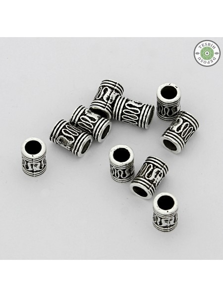 4 mm Metal Döküm Asansör Püskül İçin Boru - 10 Adet